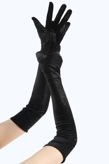 Svart 20 Tals Handskar